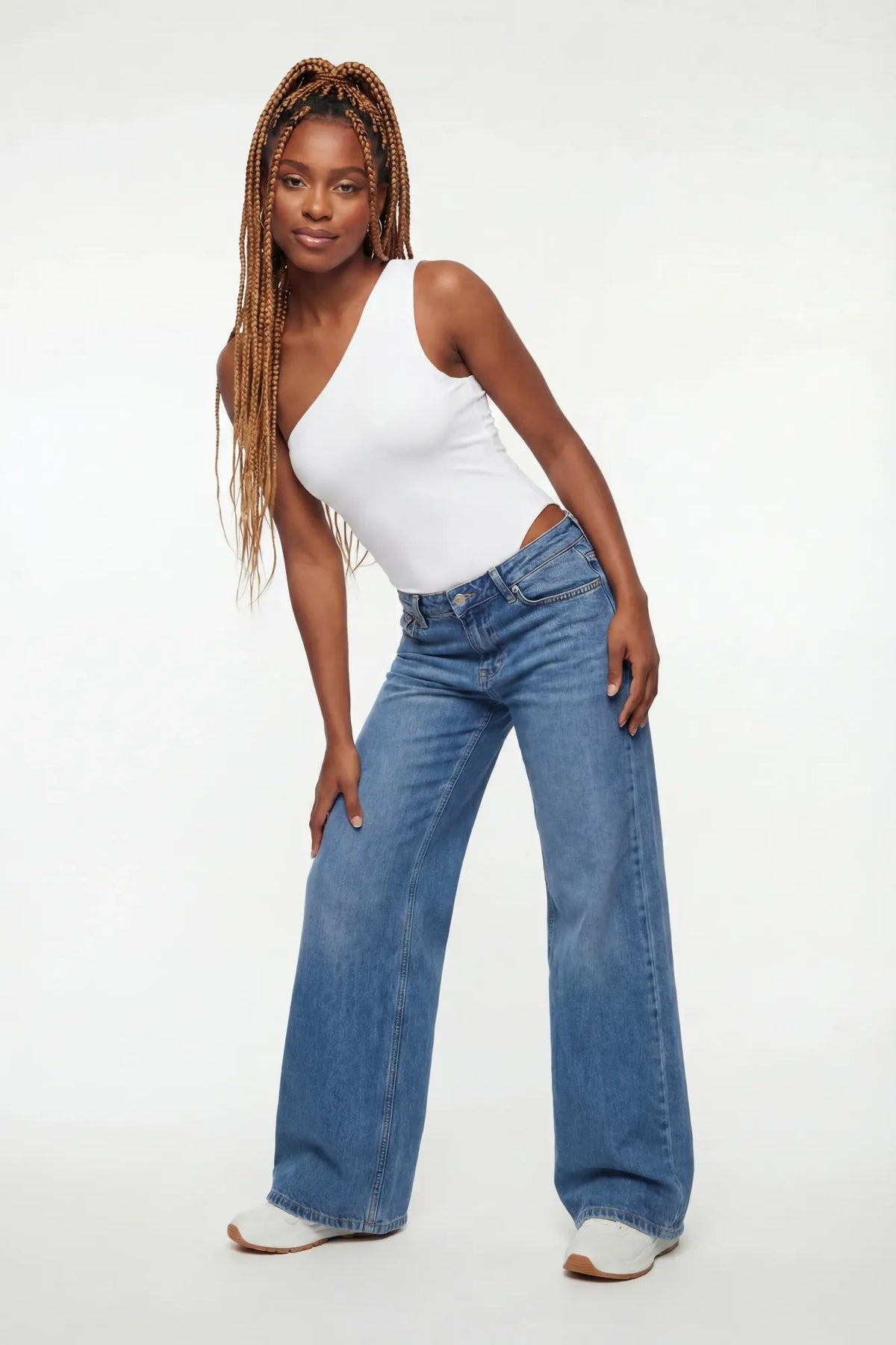Alt View 18. Soft Contour One Shoulder Bodysuit - Yellow