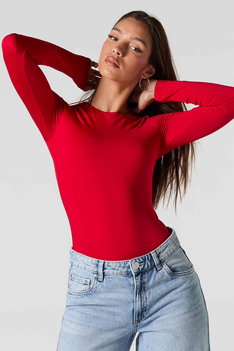 Contour Crewneck Long Sleeve Bodysuit