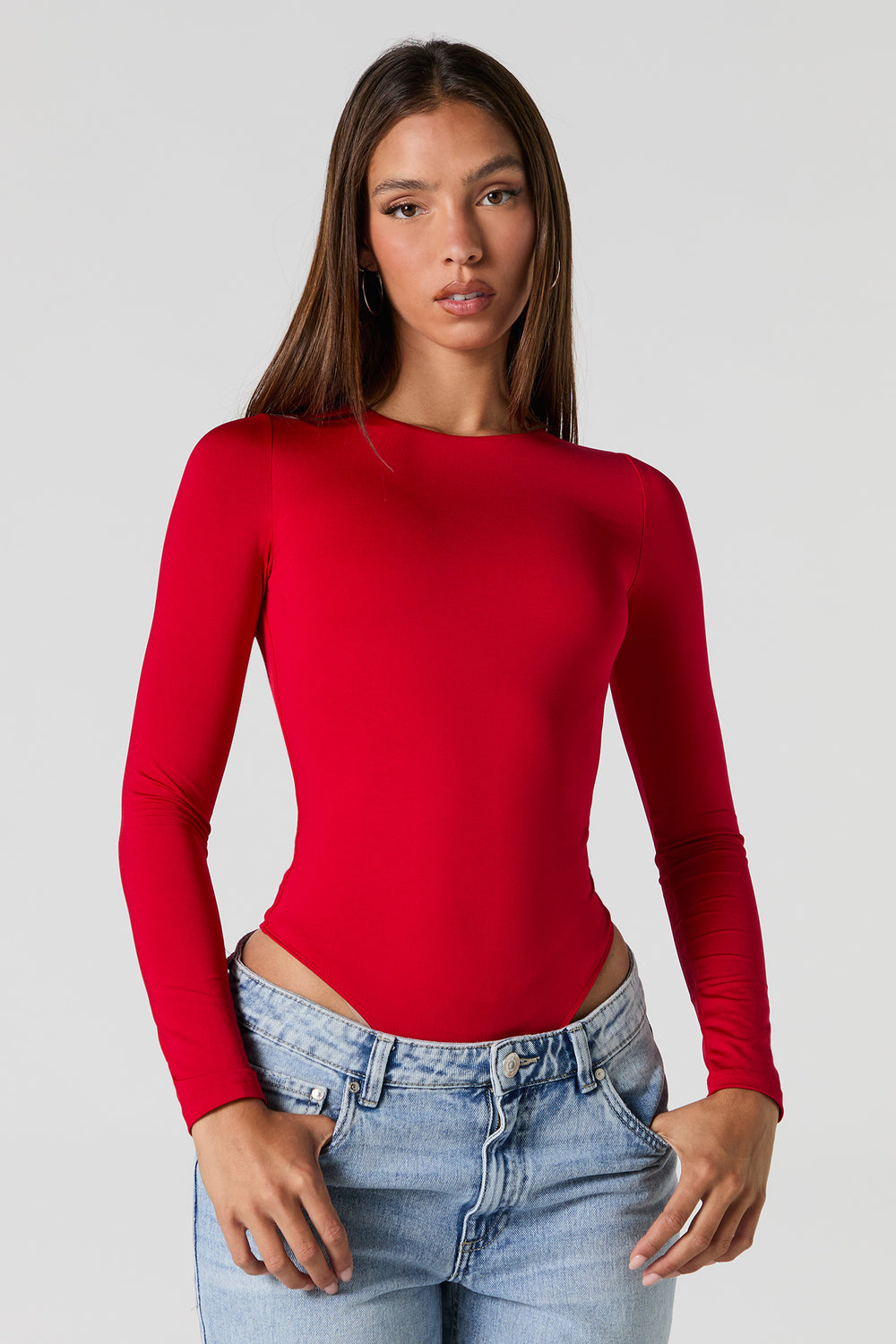 Contour Crewneck Long Sleeve Bodysuit Contour Crewneck Long Sleeve Bodysuit 4