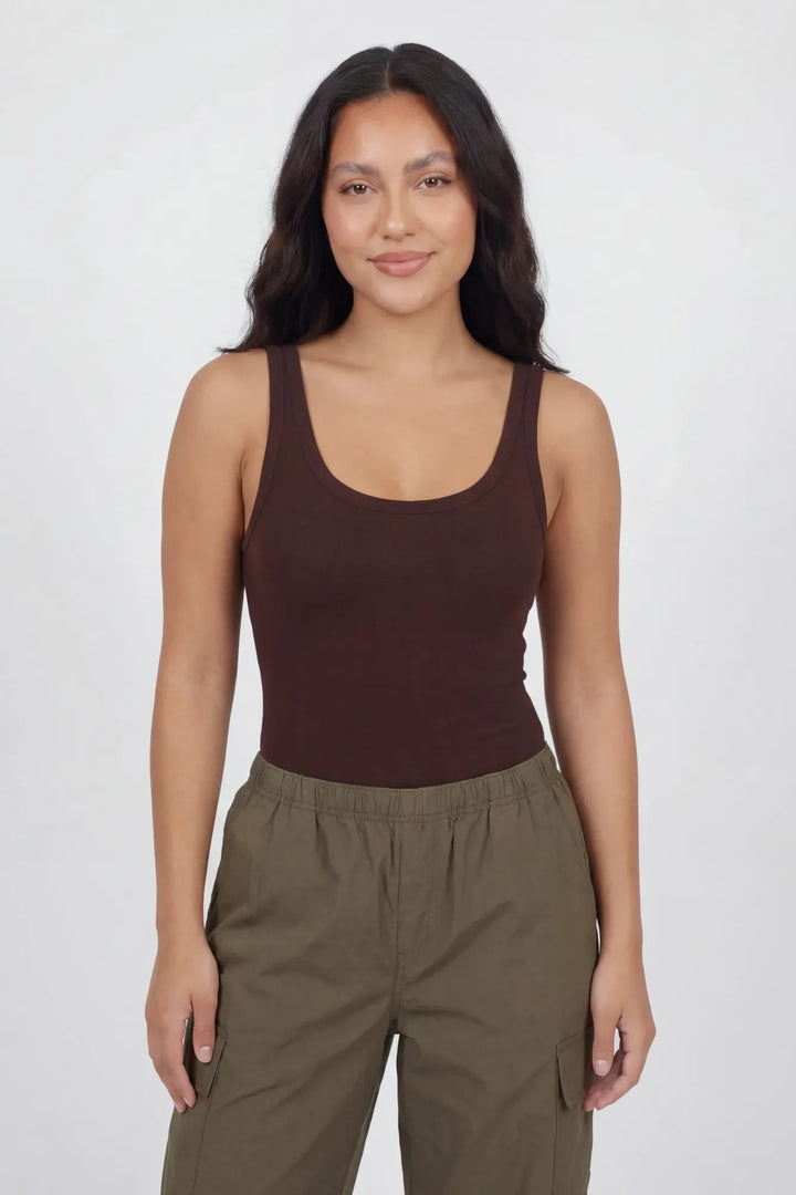 Contour Scoop Neck Bodysuit