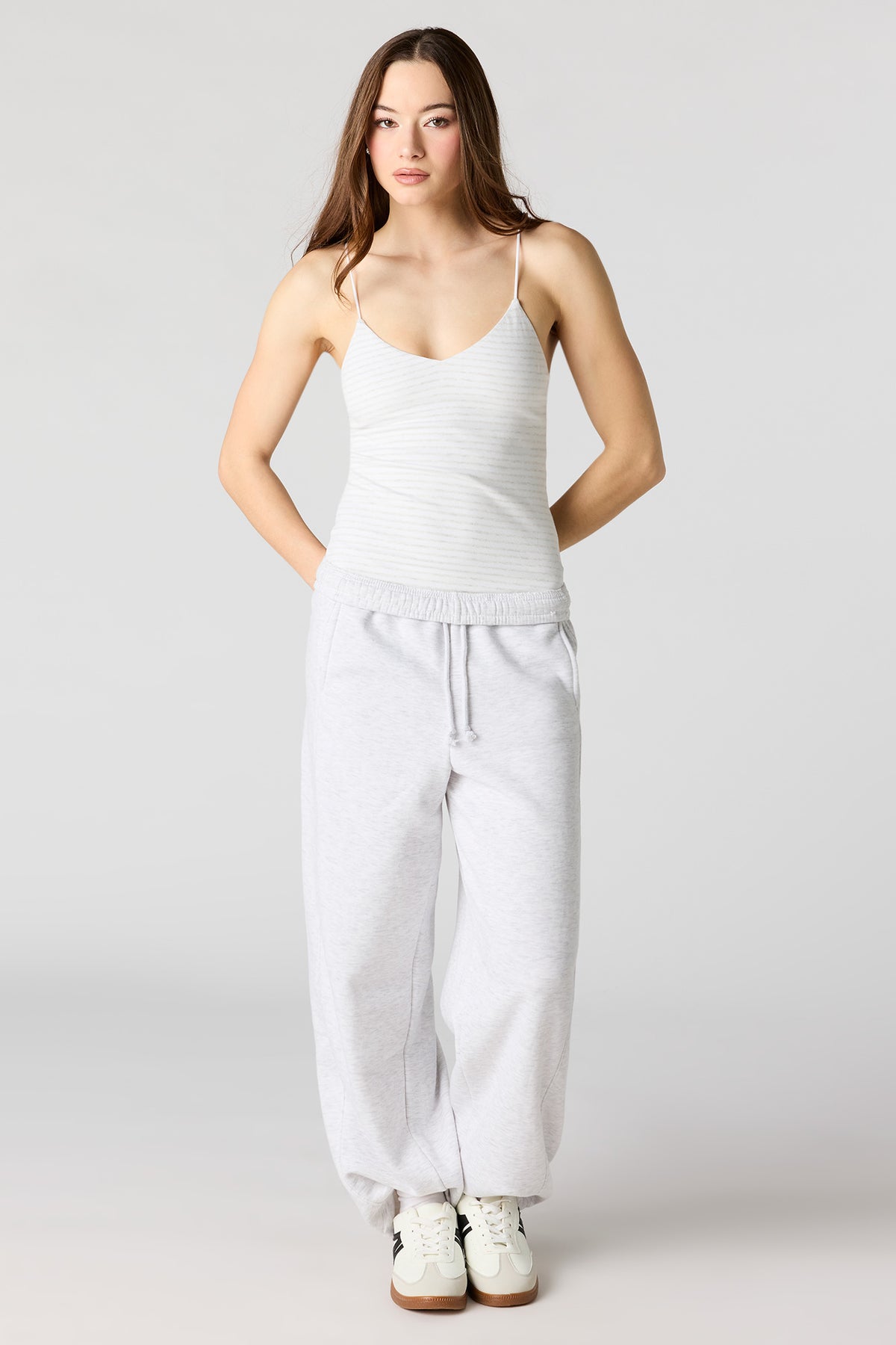 Alt View 3. Soft Contour V-Neck Bodysuit - Off White