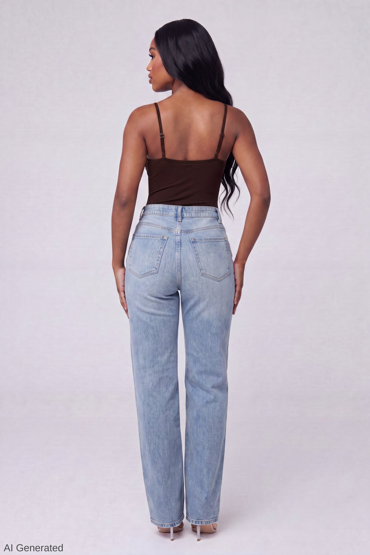 Alt View 3. bodysuit_1333x2000_15 - Brown