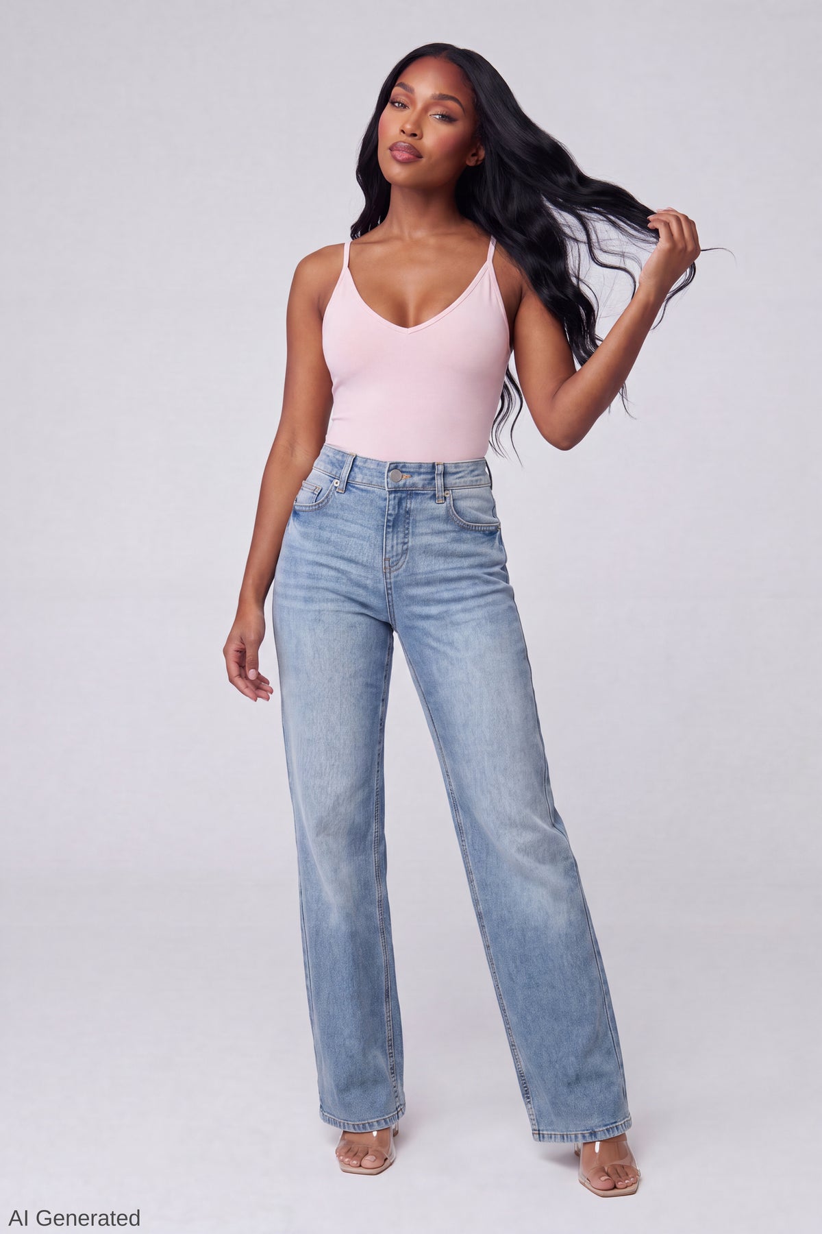 Alt View 4. bodysuit_1333x2000_18 - Light Pink