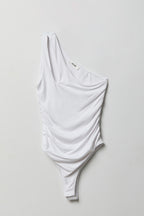 Luxe Heavy Contour One Shoulder Bodysuit