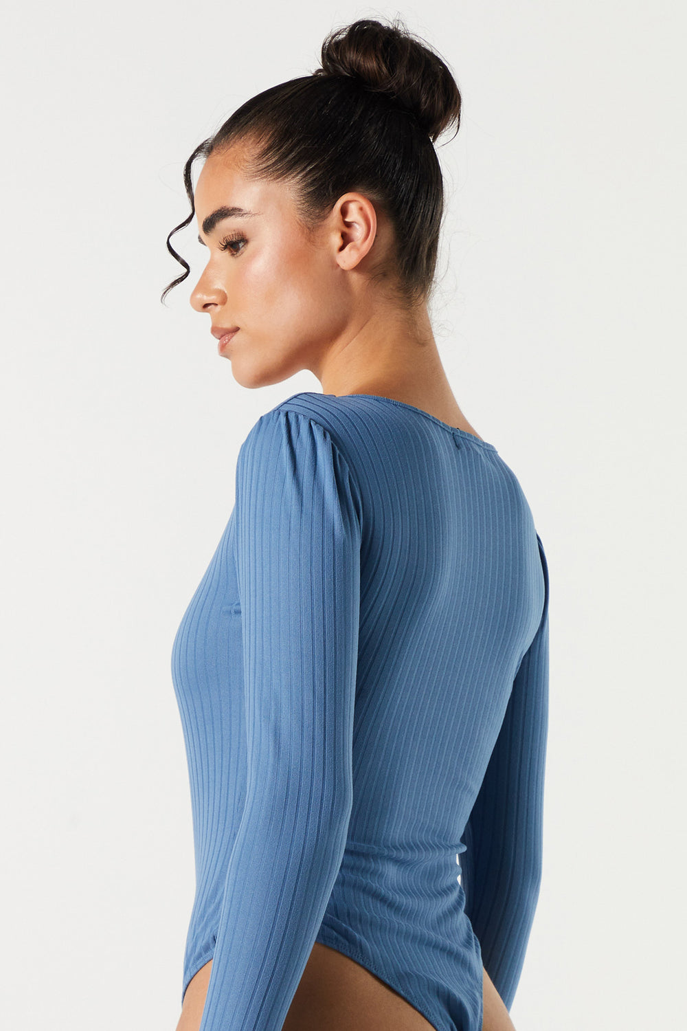 Ribbed Square Neck Long Sleeve Bodysuit Ribbed Square Neck Long Sleeve Bodysuit 19