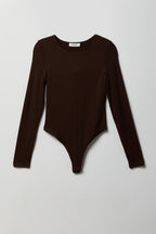 Luxe Heavy Contour Long Sleeve Bodysuit