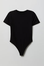 Contour Ribbed Short Sleeve Bodysuit