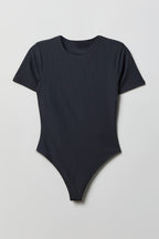 Contour Ribbed Short Sleeve Bodysuit