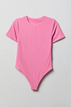 Contour Ribbed Short Sleeve Bodysuit