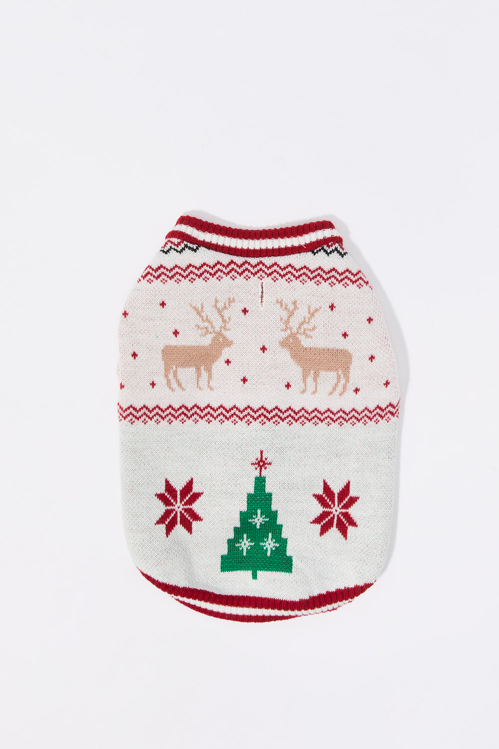 Jacquard Knit Pet Christmas Cardigan Jacquard Knit Pet Christmas Cardigan 4