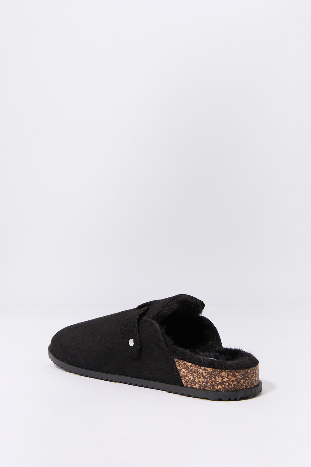 Faux Fur Lined Cork Slide Faux Fur Lined Cork Slide 8