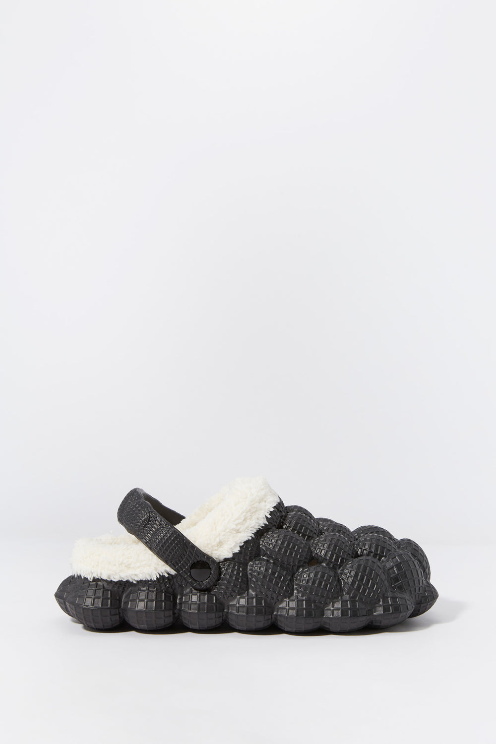 Faux Fur Lined Bubble Slide Faux Fur Lined Bubble Slide 2