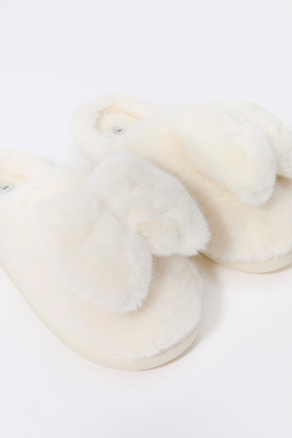 Faux Fur Bow Slipper Faux Fur Bow Slipper 5