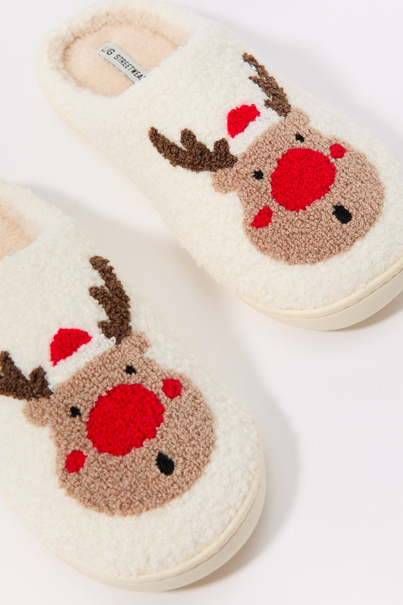 Christmas Sherpa Slipper