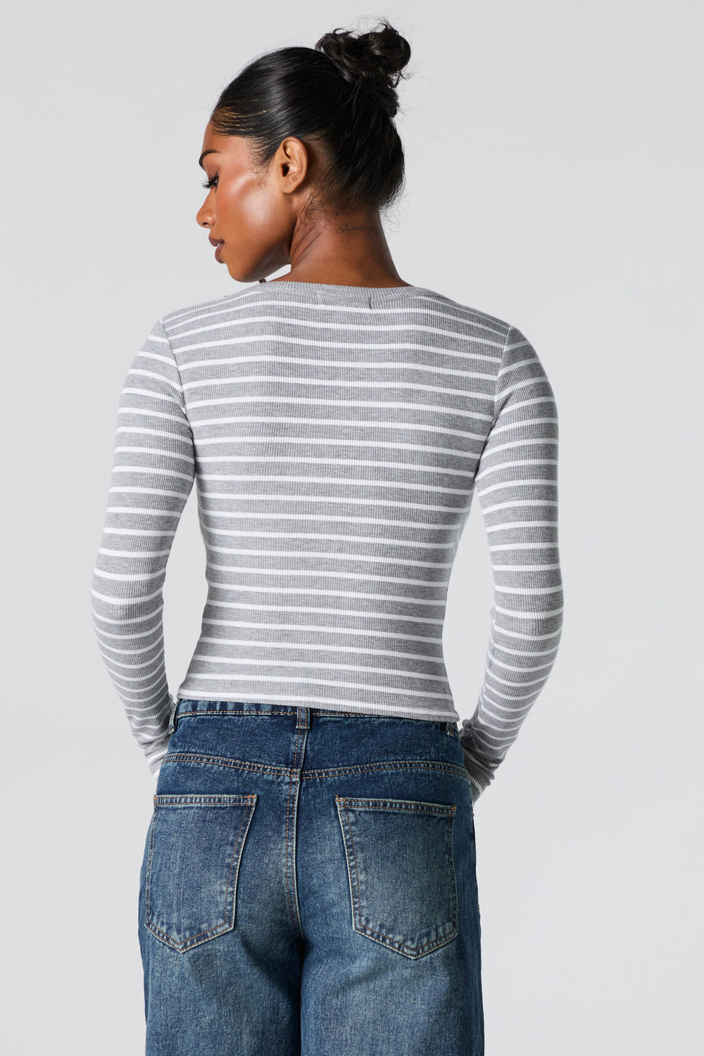 Ribbed Scoop Neck Long Sleeve Top Ribbed Scoop Neck Long Sleeve Top 11