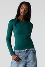 Luxe Heavy Contour Long Sleeve Top