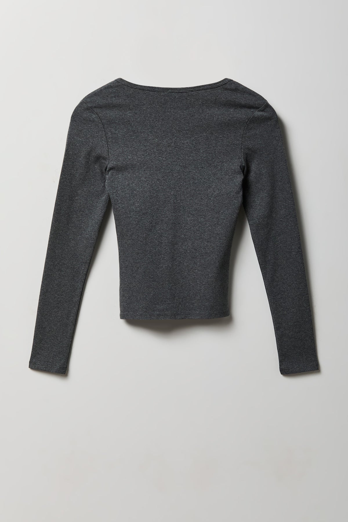 Alt View 5. Button-Up Cardigan - Charcoal