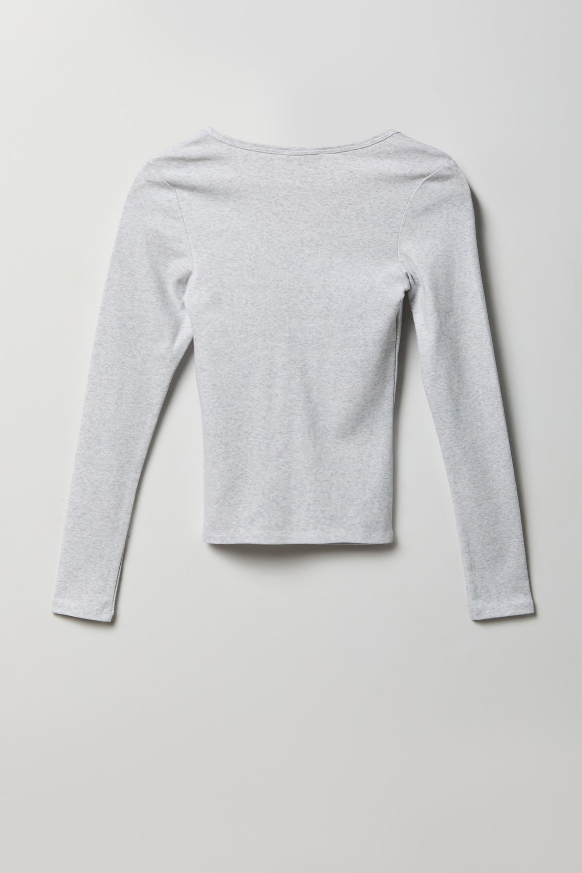 Alt View 5. Button-Up Cardigan - Heather Grey
