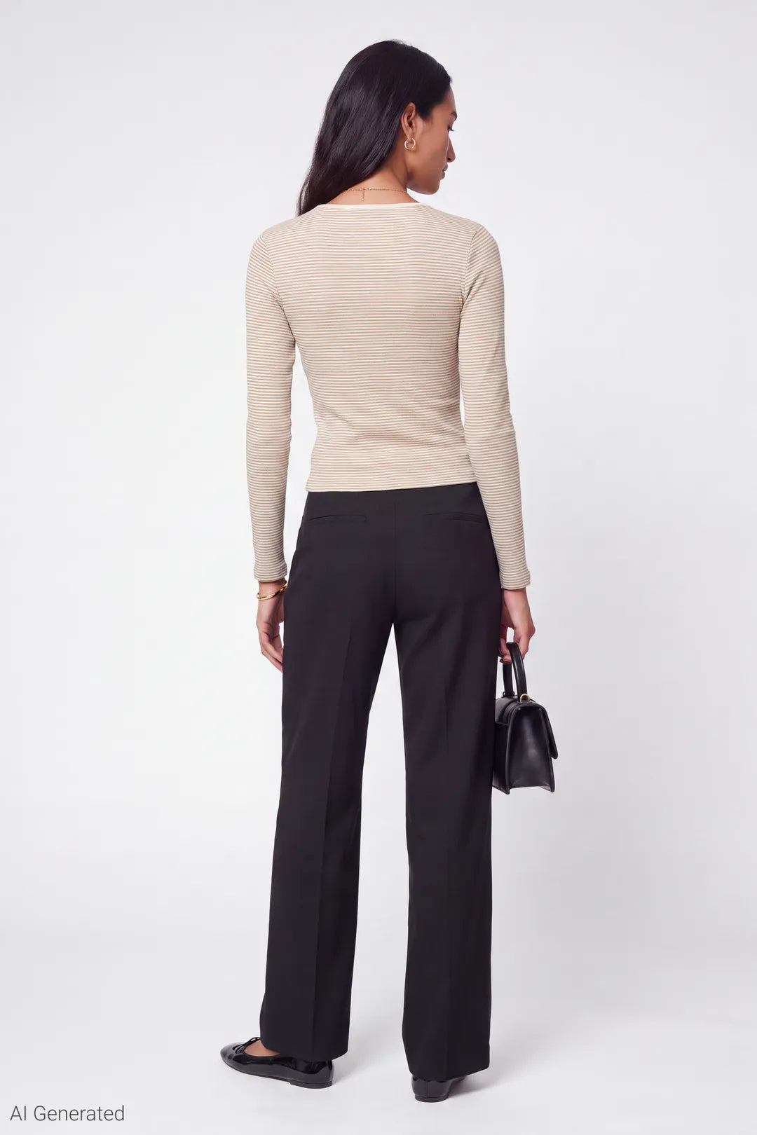 Alt View 3. Button-Up Cardigan - Khaki
