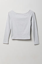 Off Shoulder Long Sleeve Top