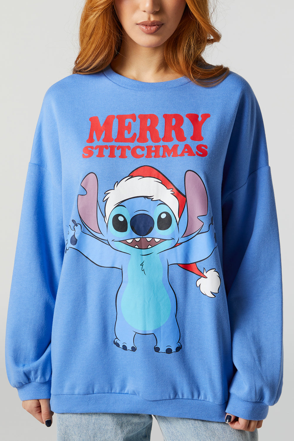 Merry Stitchmas Graphic Fleece Sweatshirt Merry Stitchmas Graphic Fleece Sweatshirt 2