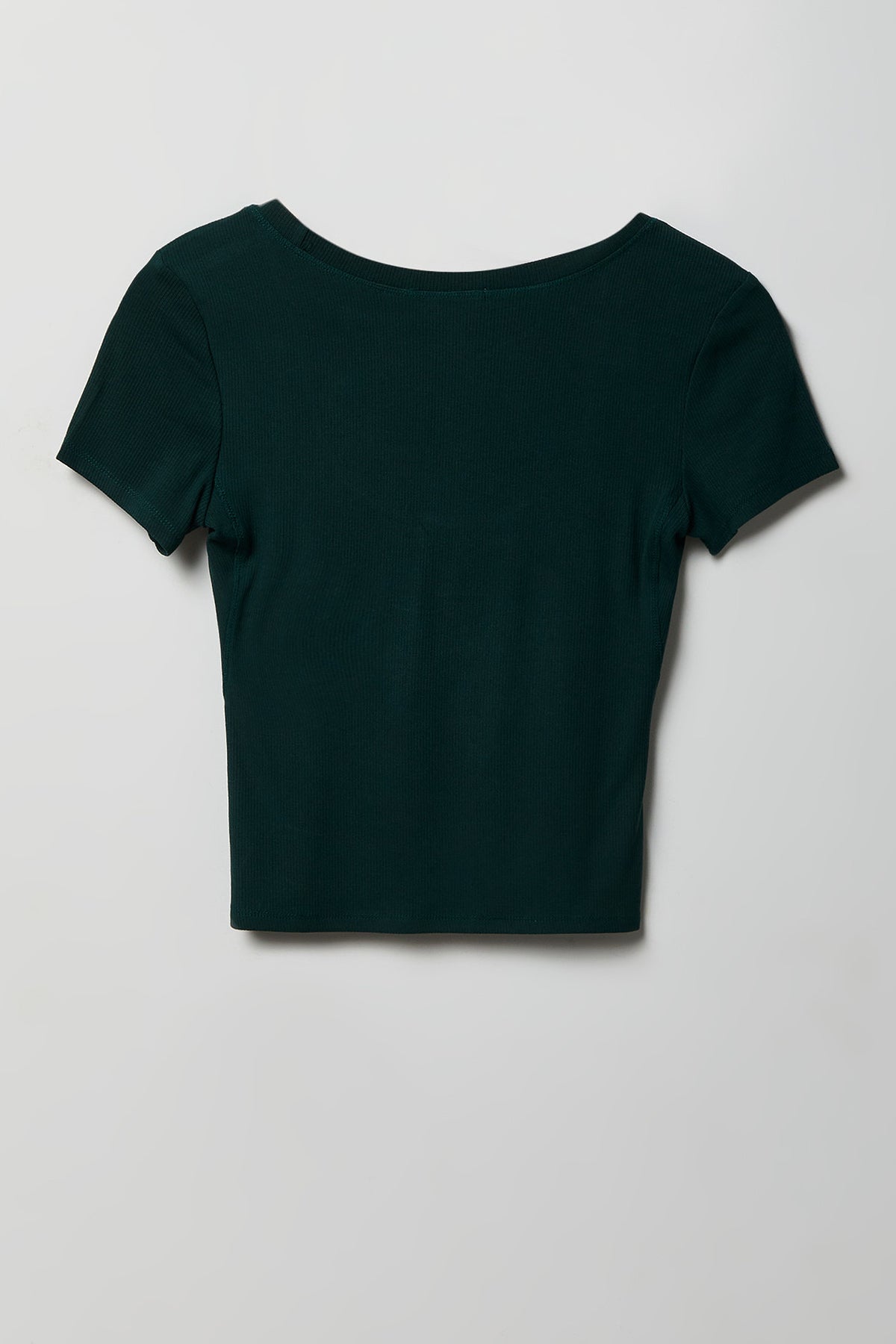 Alt View 2. Soft Ribbed T-Shirt & Flare Pant Set - Teal