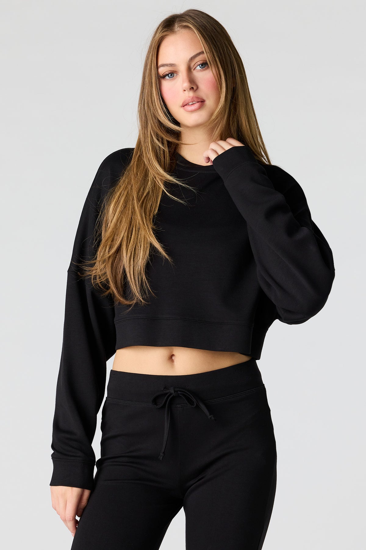 Sommer Ray Scuba Sweatshirt - Black