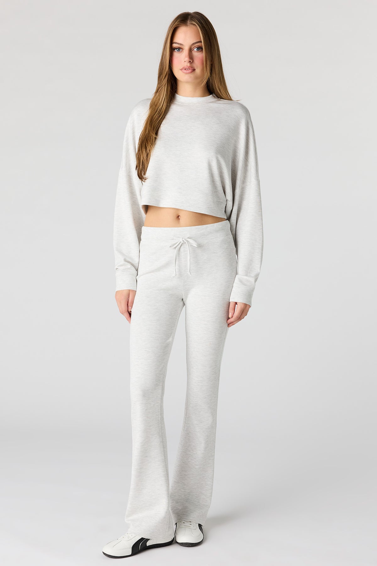 Alt View 3. Sommer Ray Scuba Sweatshirt - Heather Grey