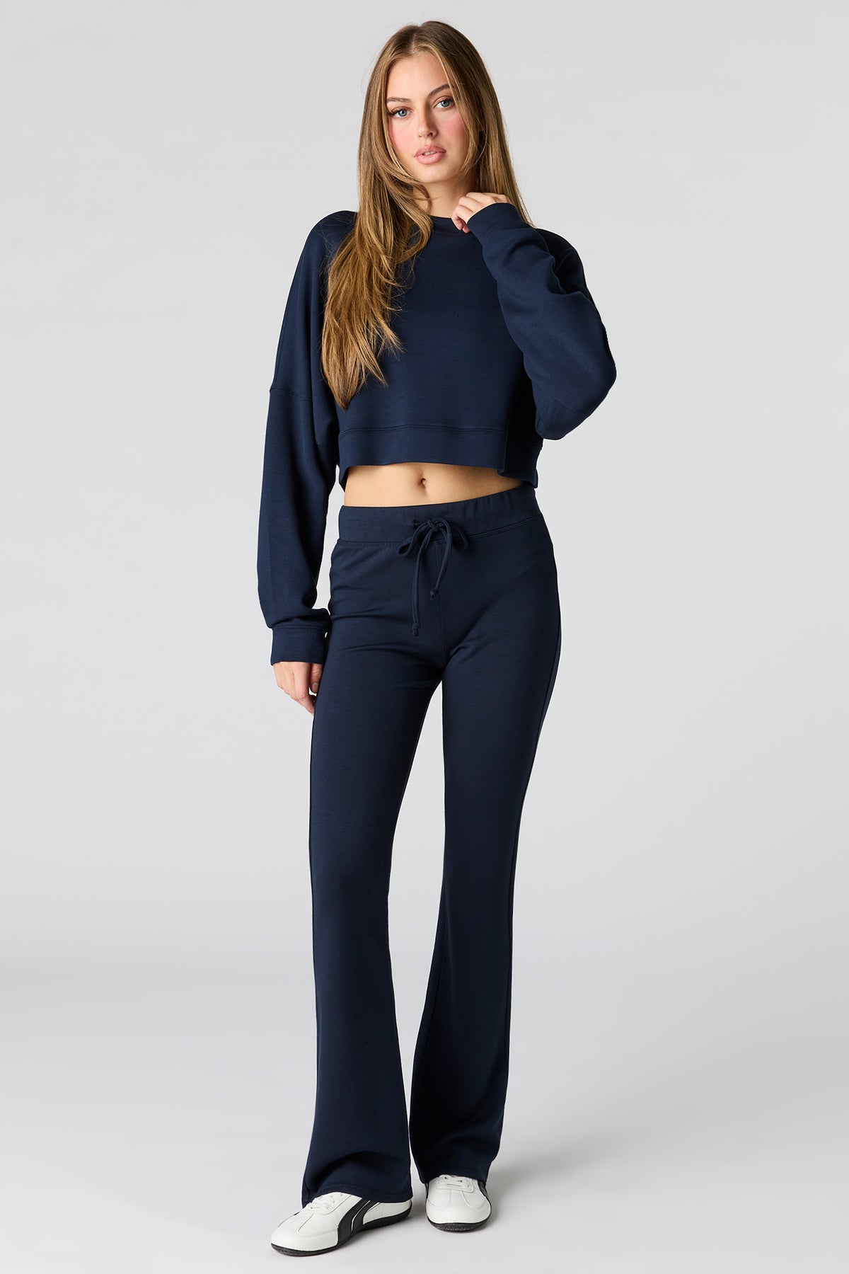 Alt View 3. Sommer Ray Scuba Sweatshirt - Navy