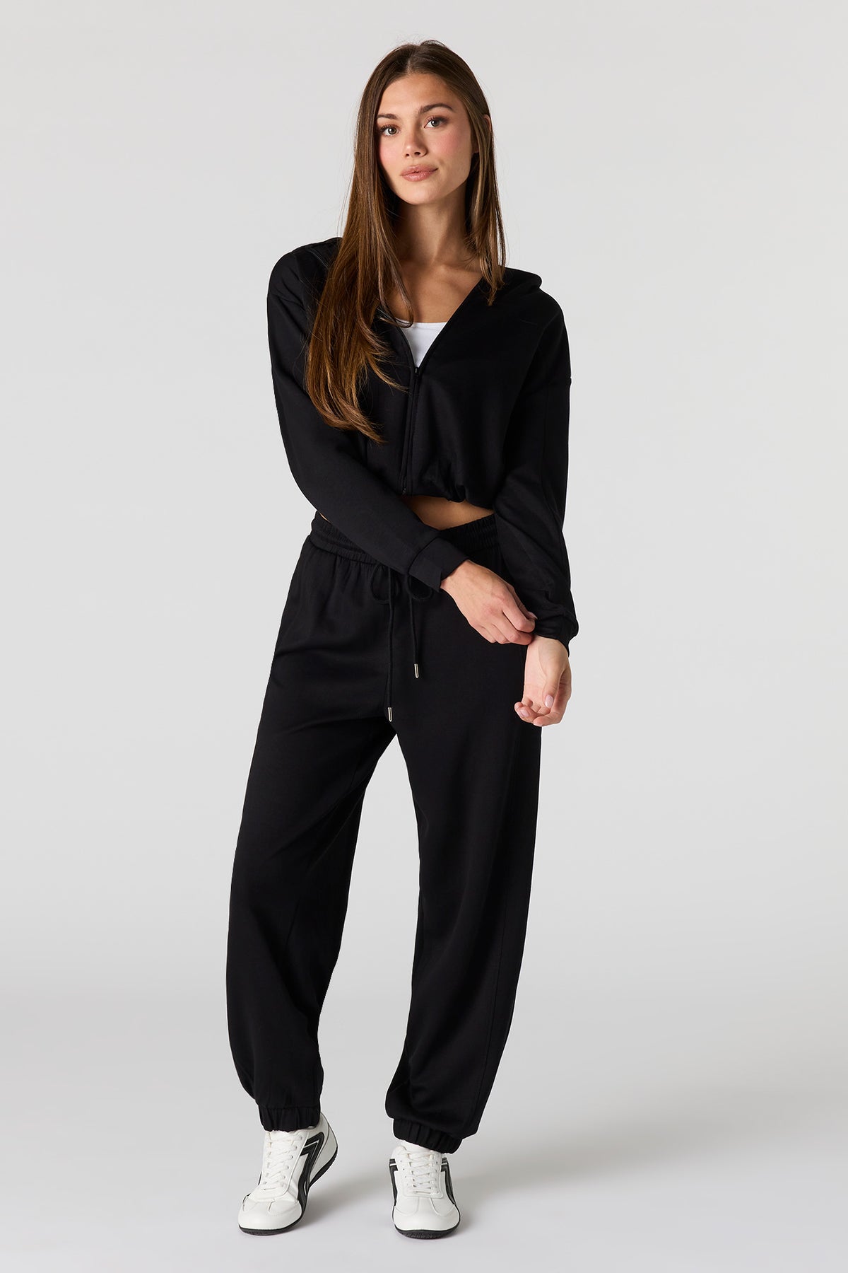 Alt View 3. Active Scuba Zip Hoodie - Black