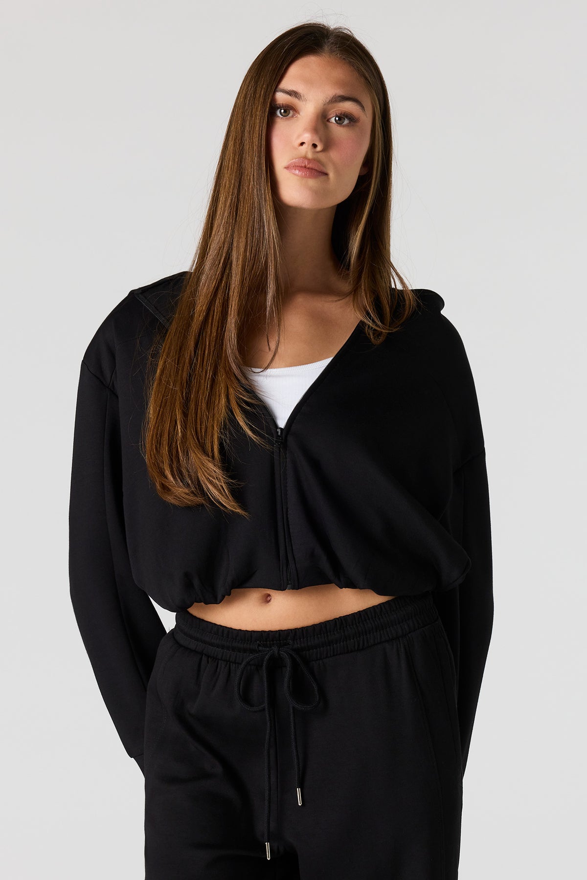 Active Scuba Zip Hoodie - Black