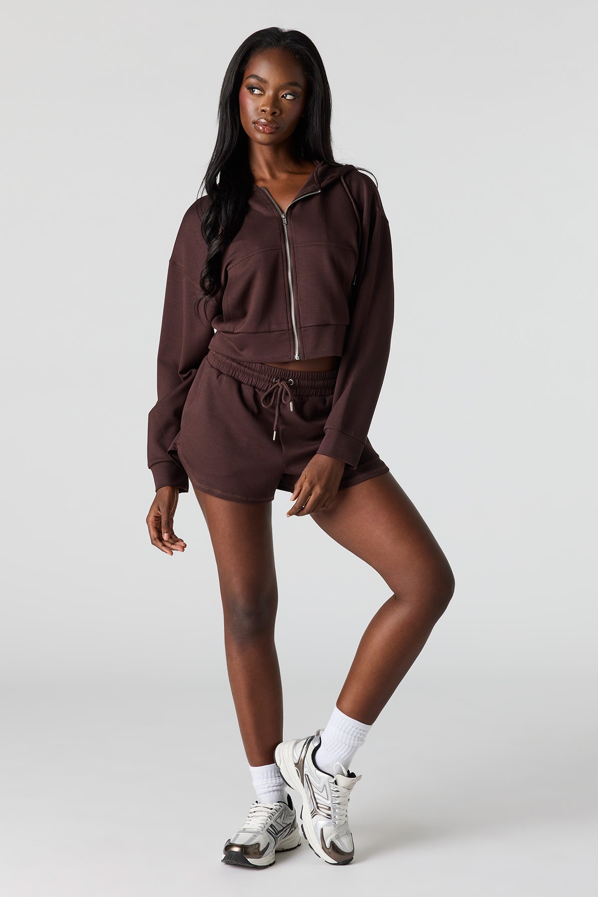 Alt View 3. U/A Scuba Dolphin Short - Brown