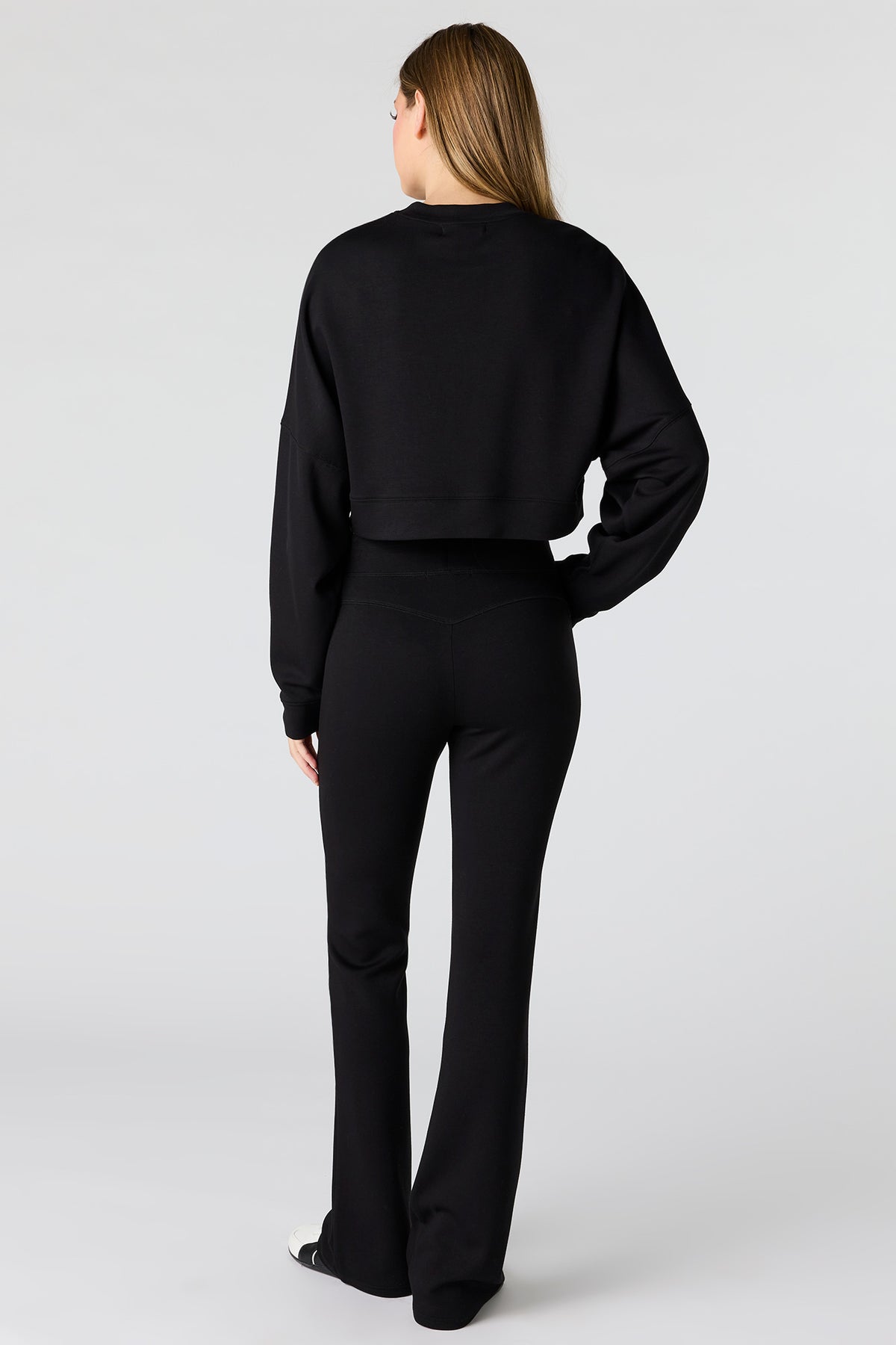 Alt View 3. Sommer Ray Scuba Flare Pant - Black