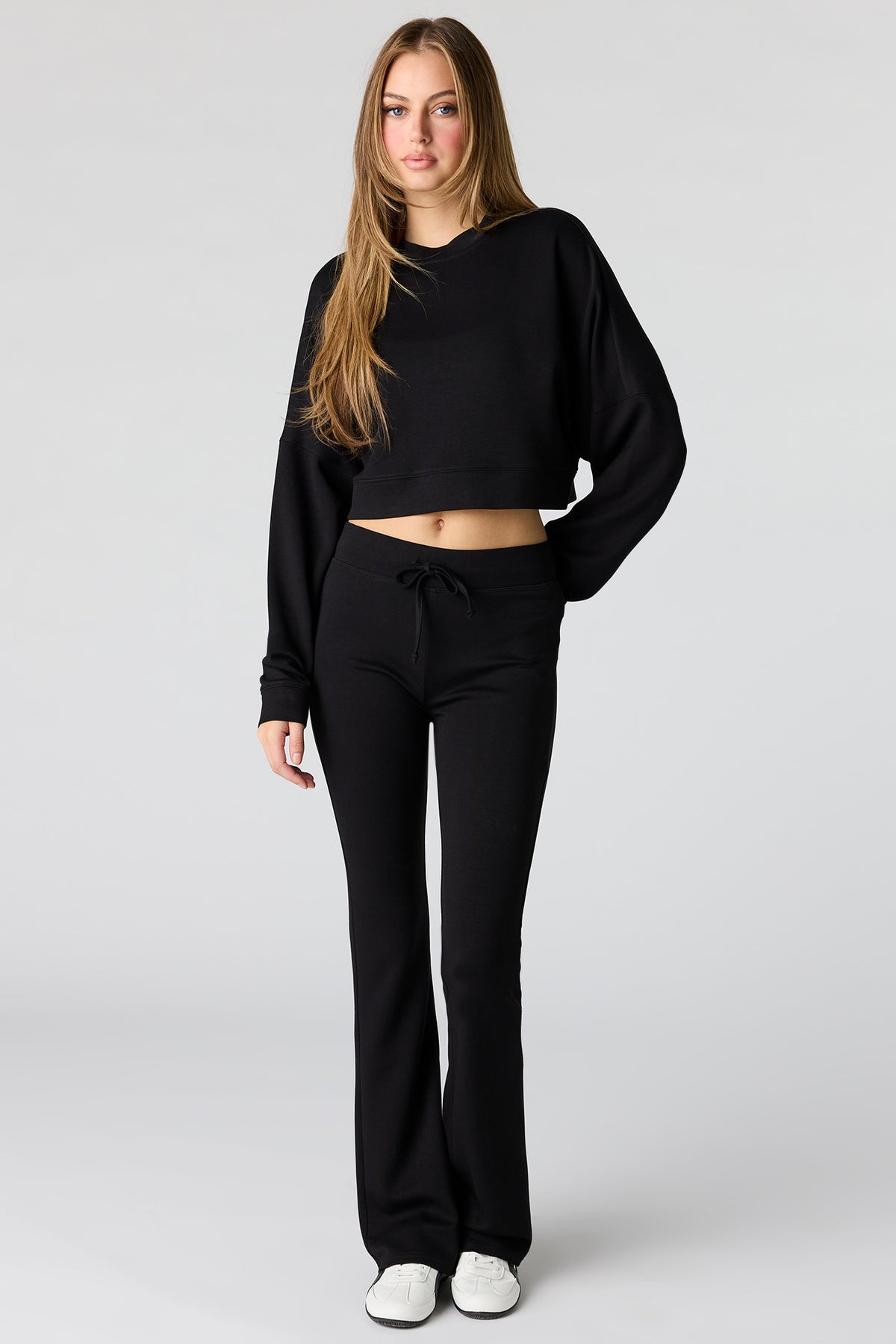 Sommer Ray Scuba Flare Pant - Black