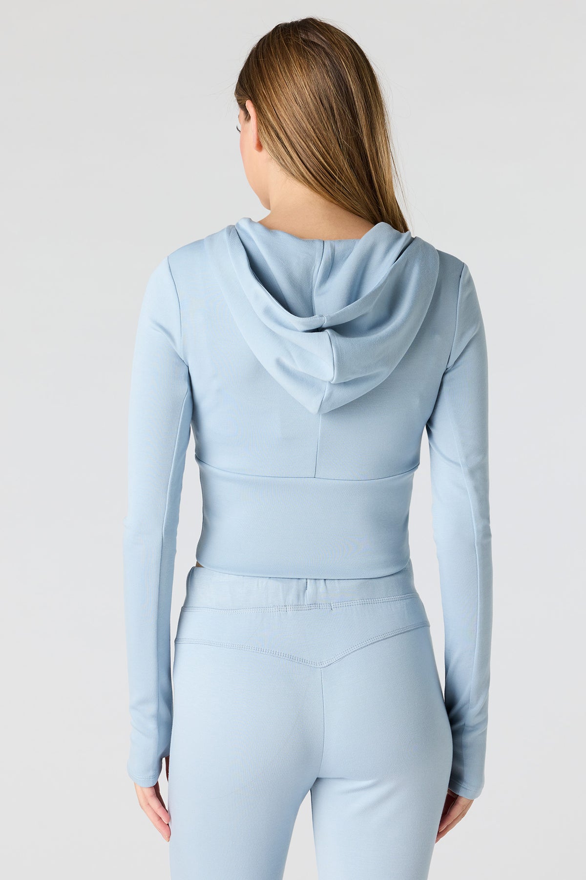 Alt View 2. Sommer Ray Scuba Zip Hoodie - Blue
