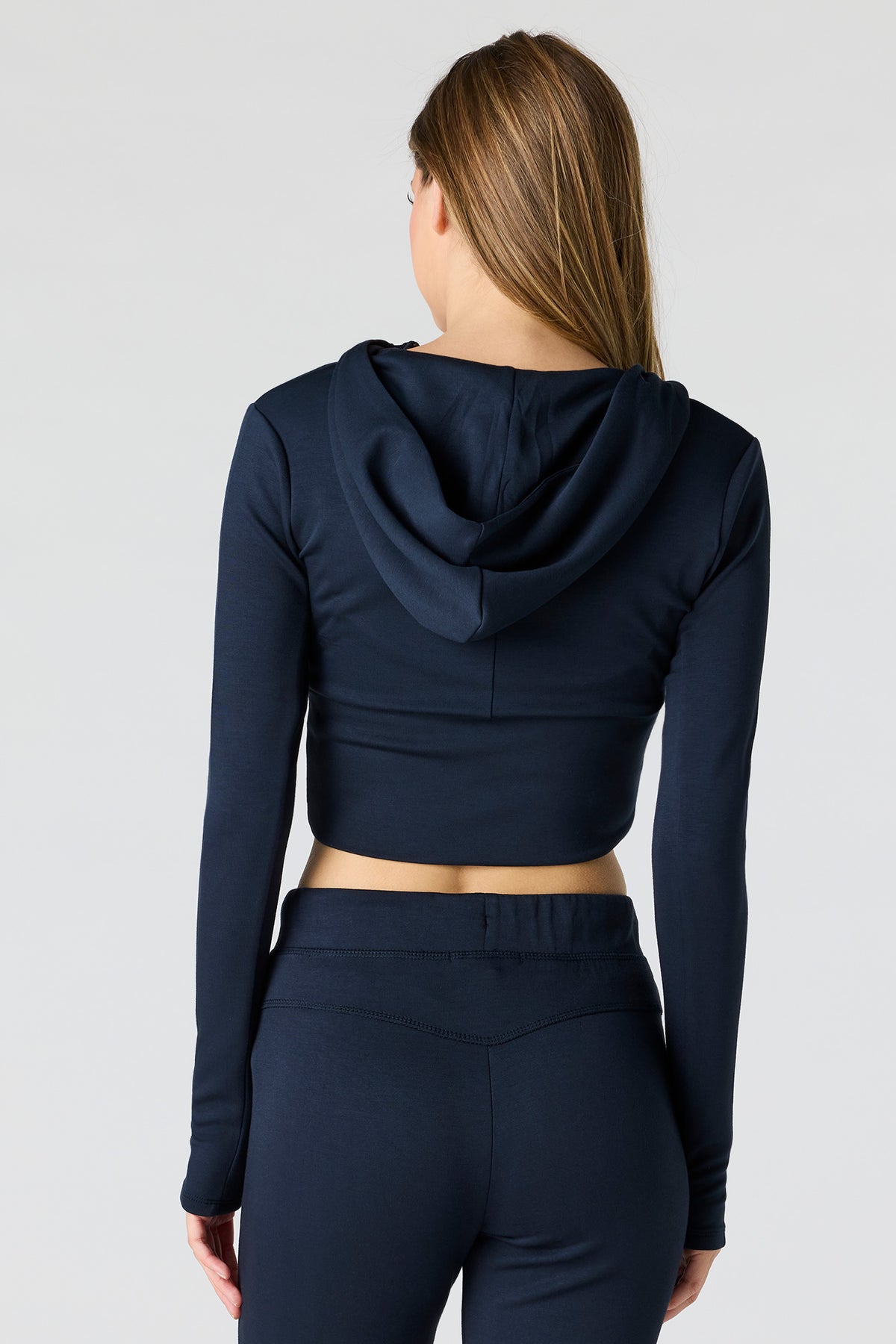 Alt View 2. Sommer Ray Scuba Zip Hoodie - Navy