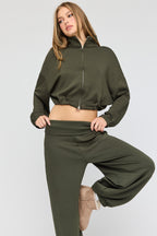 U/A Foldover Waist Balloon Leg Jogger