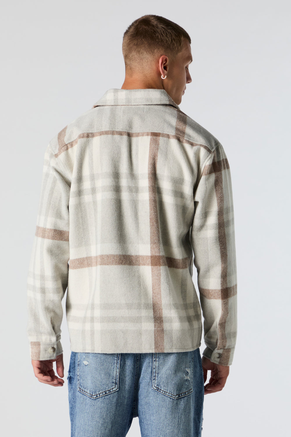 Plaid Collared Shacket Plaid Collared Shacket 2