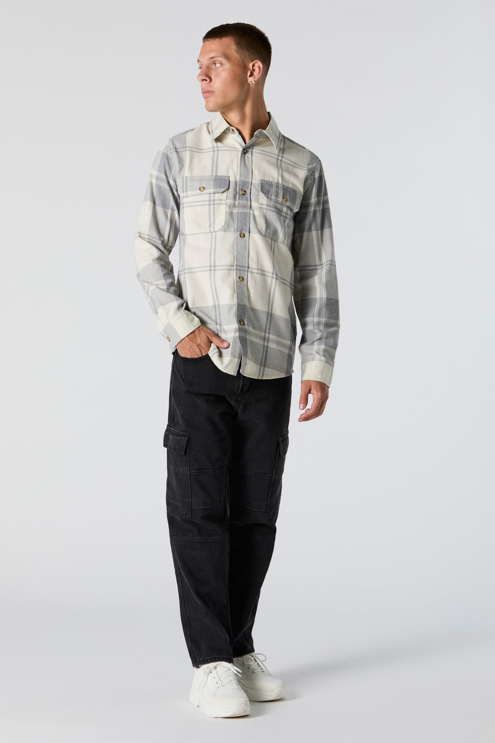 Plaid Button-Up Top Plaid Button-Up Top 7