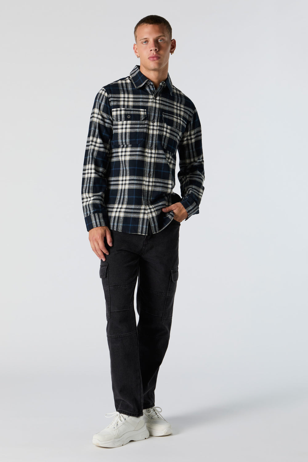 Plaid Button-Up Top Plaid Button-Up Top 10