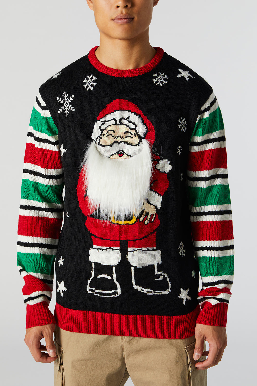 3D Santa Ugly Xmas Sweater 3D Santa Ugly Xmas Sweater 4
