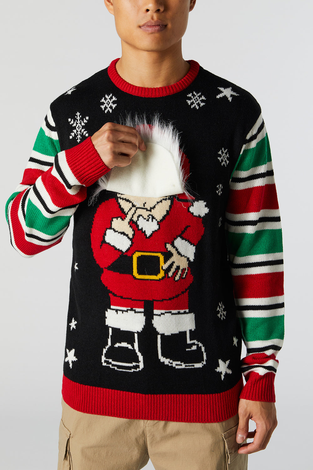 3D Santa Ugly Xmas Sweater 3D Santa Ugly Xmas Sweater 5