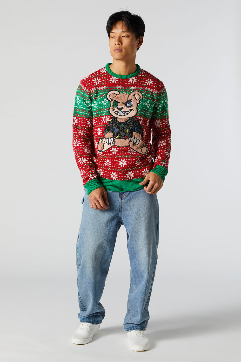 Evil Furry Bear Ugly Xmas Sweater Evil Furry Bear Ugly Xmas Sweater 3