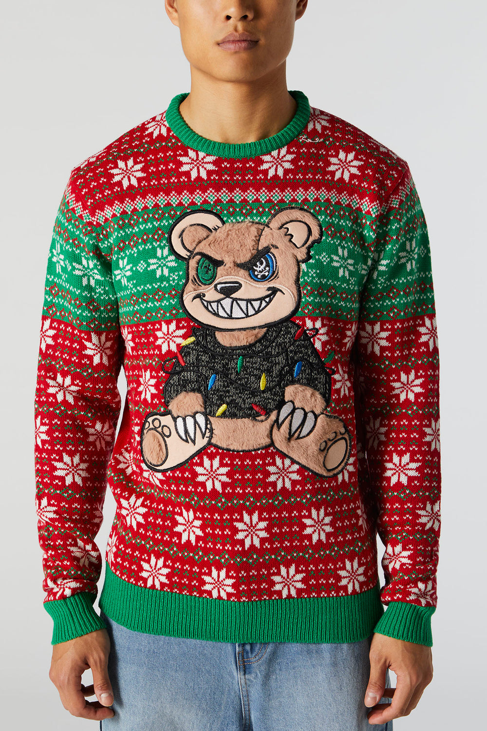Evil Furry Bear Ugly Xmas Sweater Evil Furry Bear Ugly Xmas Sweater 4