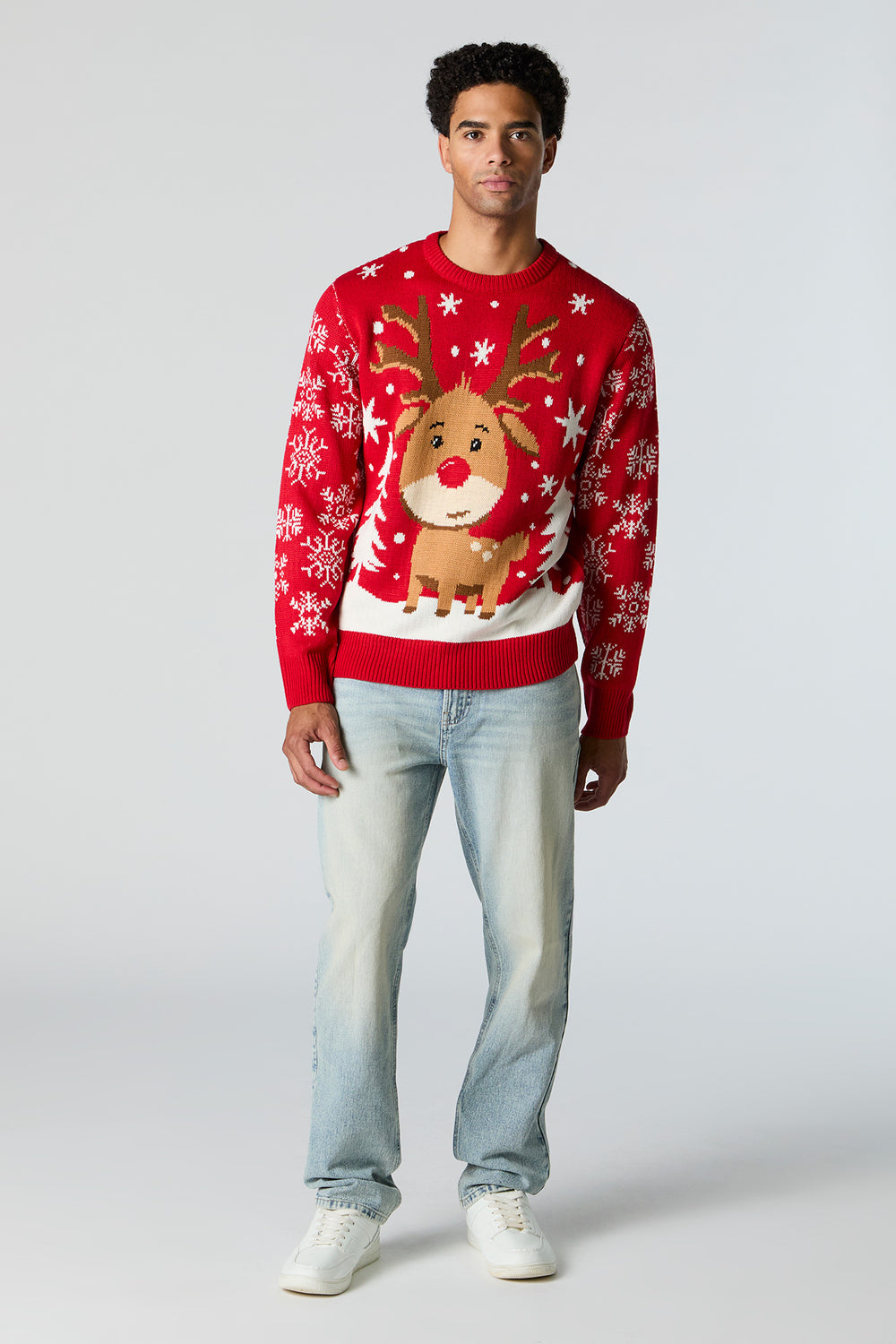 Rudolph Jacquard Knit Christmas Sweater Rudolph Jacquard Knit Christmas Sweater 2