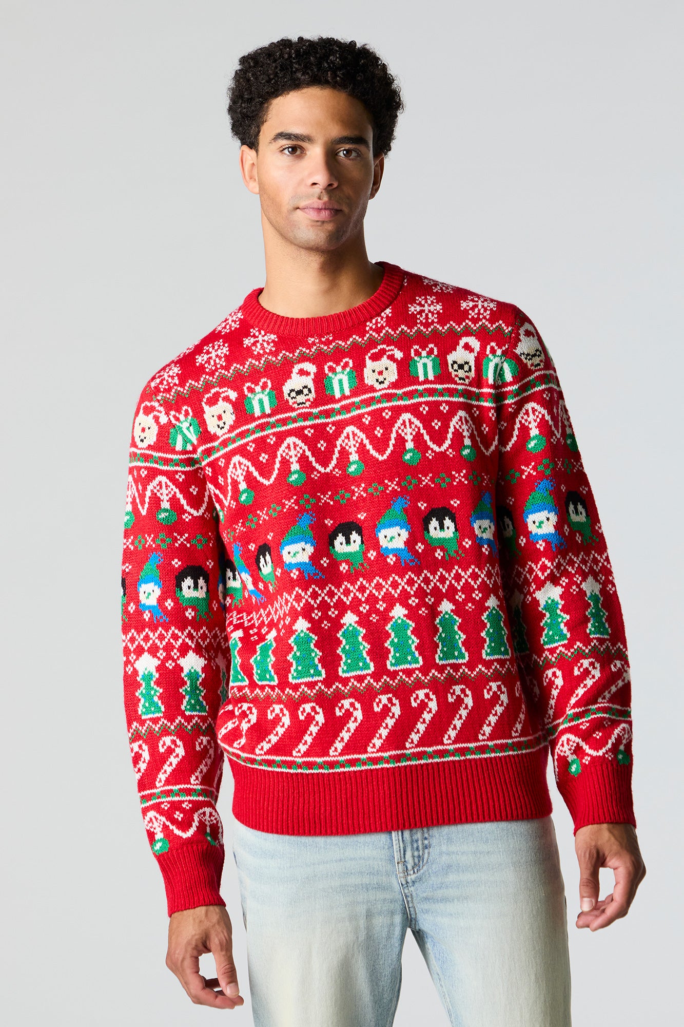 Penguin ugly christmas sweater best sale