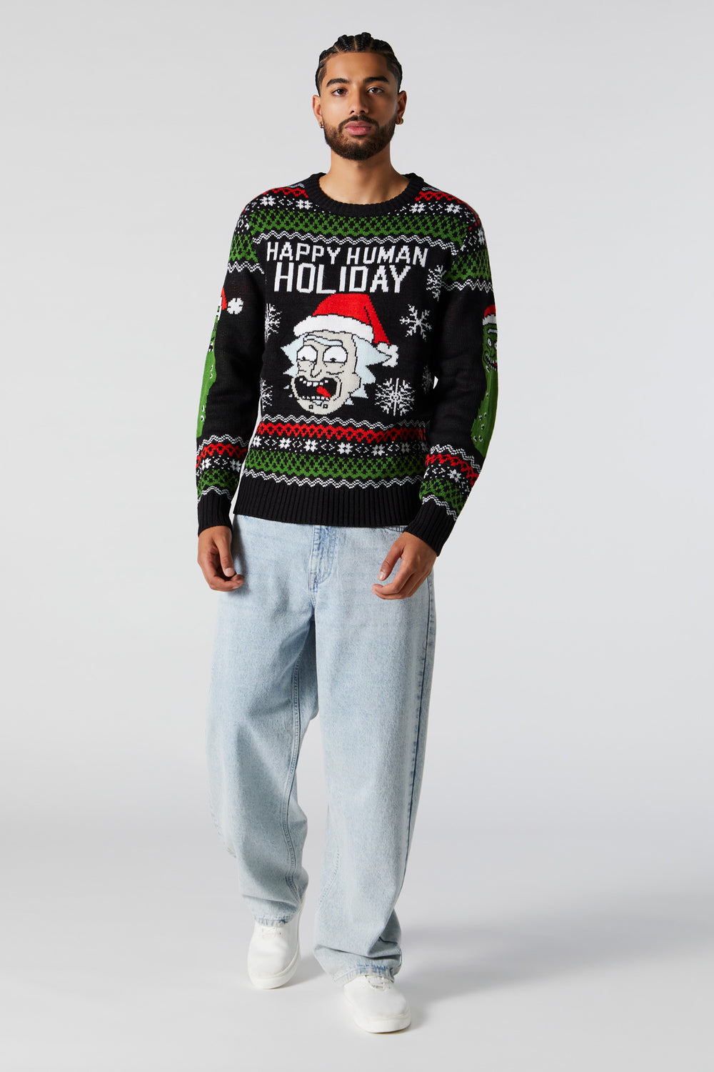 Rick and Morty Knit Xmas Sweater Rick and Morty Knit Xmas Sweater 3