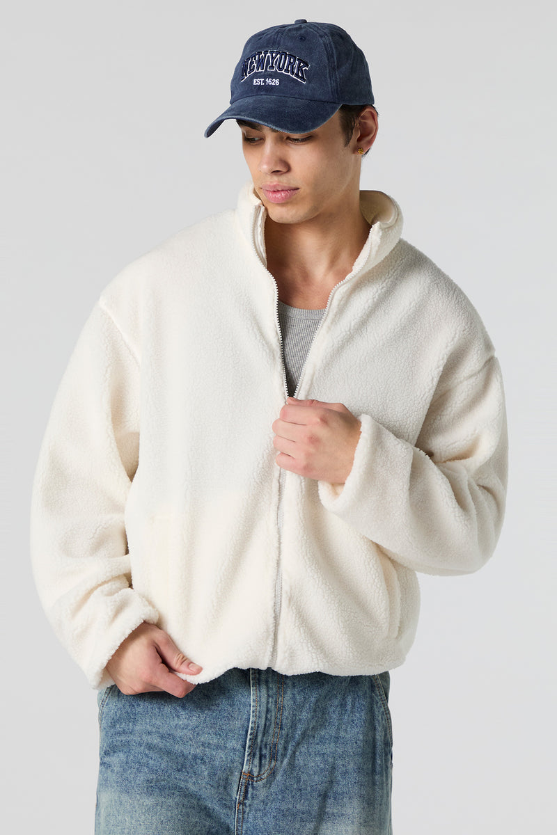 Sherpa Zip-Up Jacket