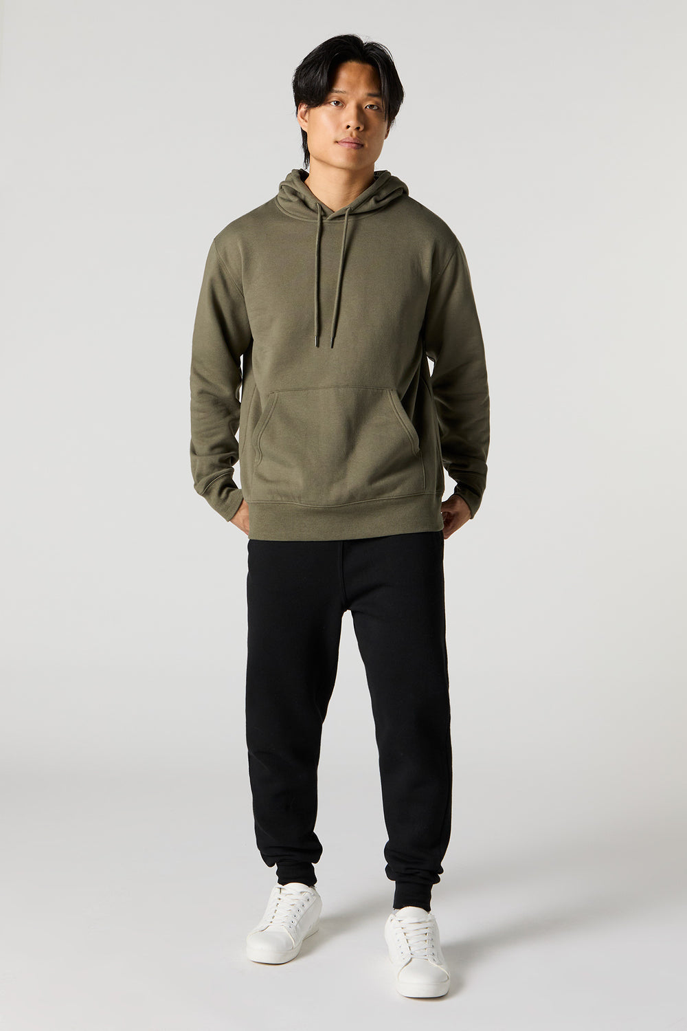 Solid Fleece Everyday Hoodie Solid Fleece Everyday Hoodie 15