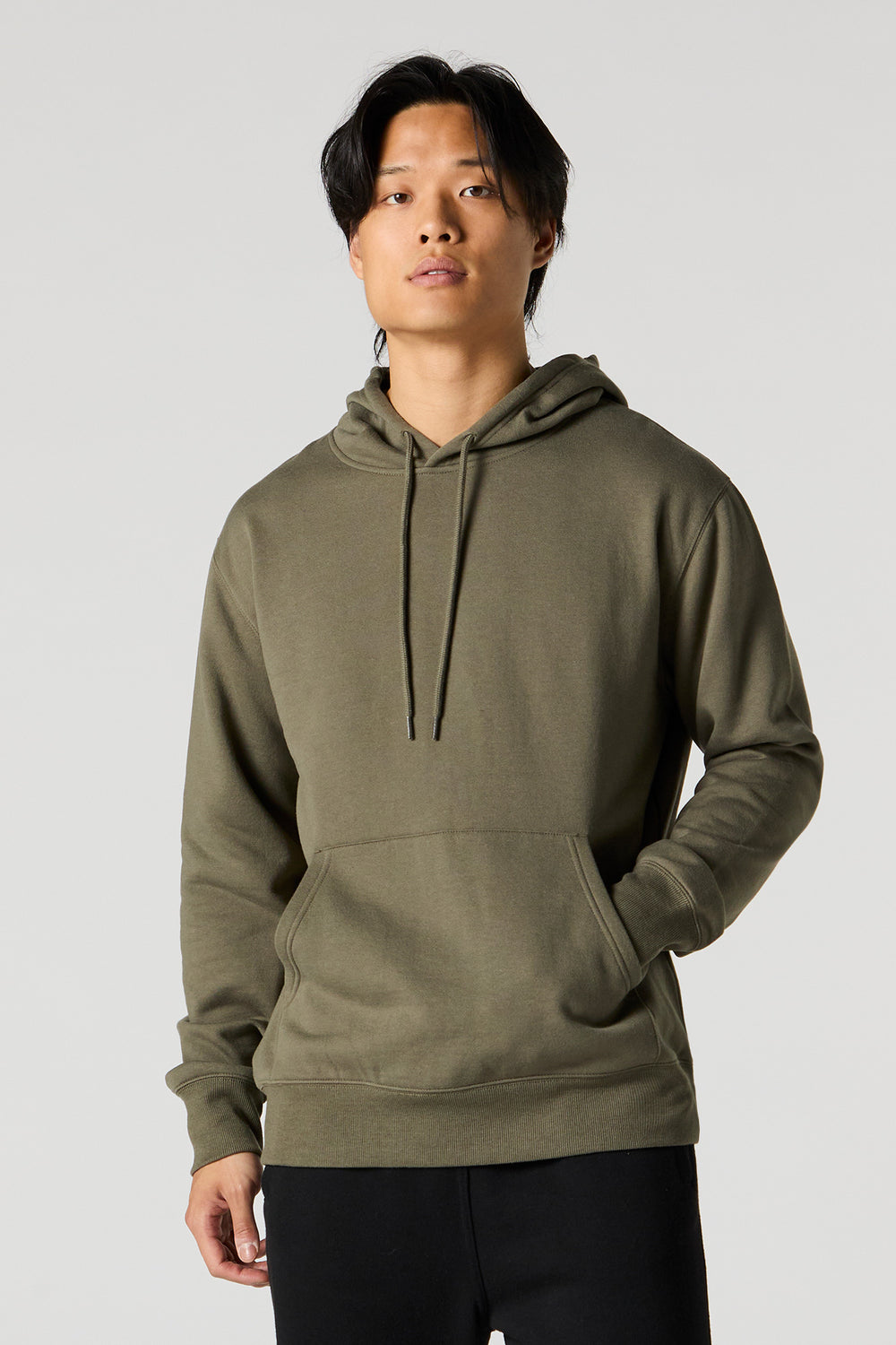 Solid Fleece Everyday Hoodie Solid Fleece Everyday Hoodie 13